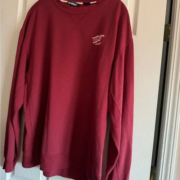 Chubbies Dark Red Crewneck Sweatshirt, 2XL - Picture 1 of 7